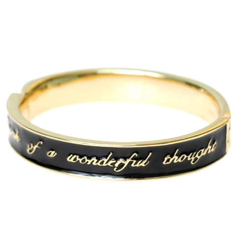 Disney Couture™ Tinkerbell Think Bracelet - Black